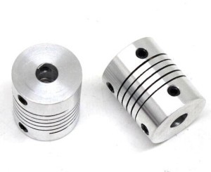5pcs 5x6mm Ʈ Ŀ÷ 5mm 6mm  Ŀ  Ʈ ũ 5 * 6mm  18x25mm/5pcs 5x6mm Shaft Coupler 5mm To 6mm Flexible Coupling Shaft Size 5*6mm Od 18x25mm